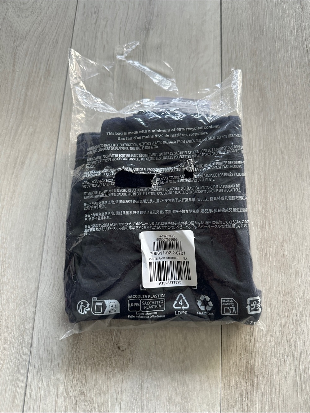 GAP Kids Uniform Ponte Pants Blue 7 Slim NWT IN PACKAGE - Picture 10 of 10